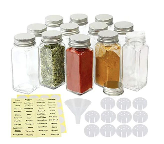 Spice bottle set