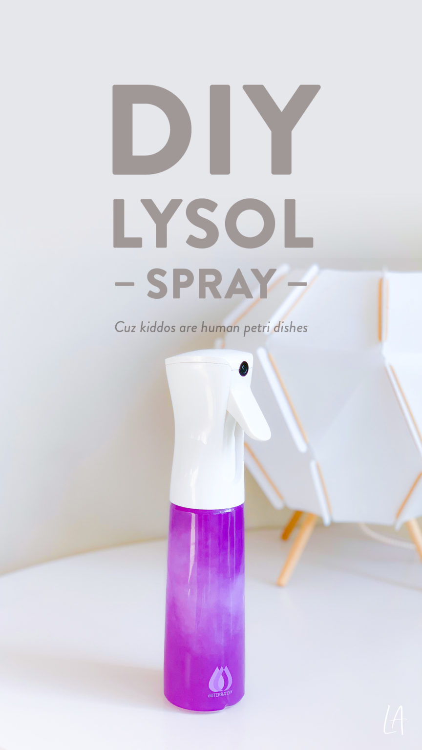 How to make your own Lysol spray LAurenrdaniels