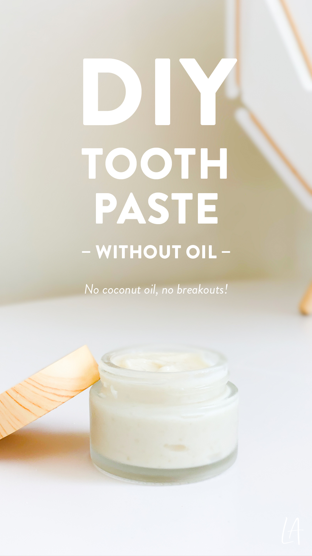 DIY Toothpaste without oil