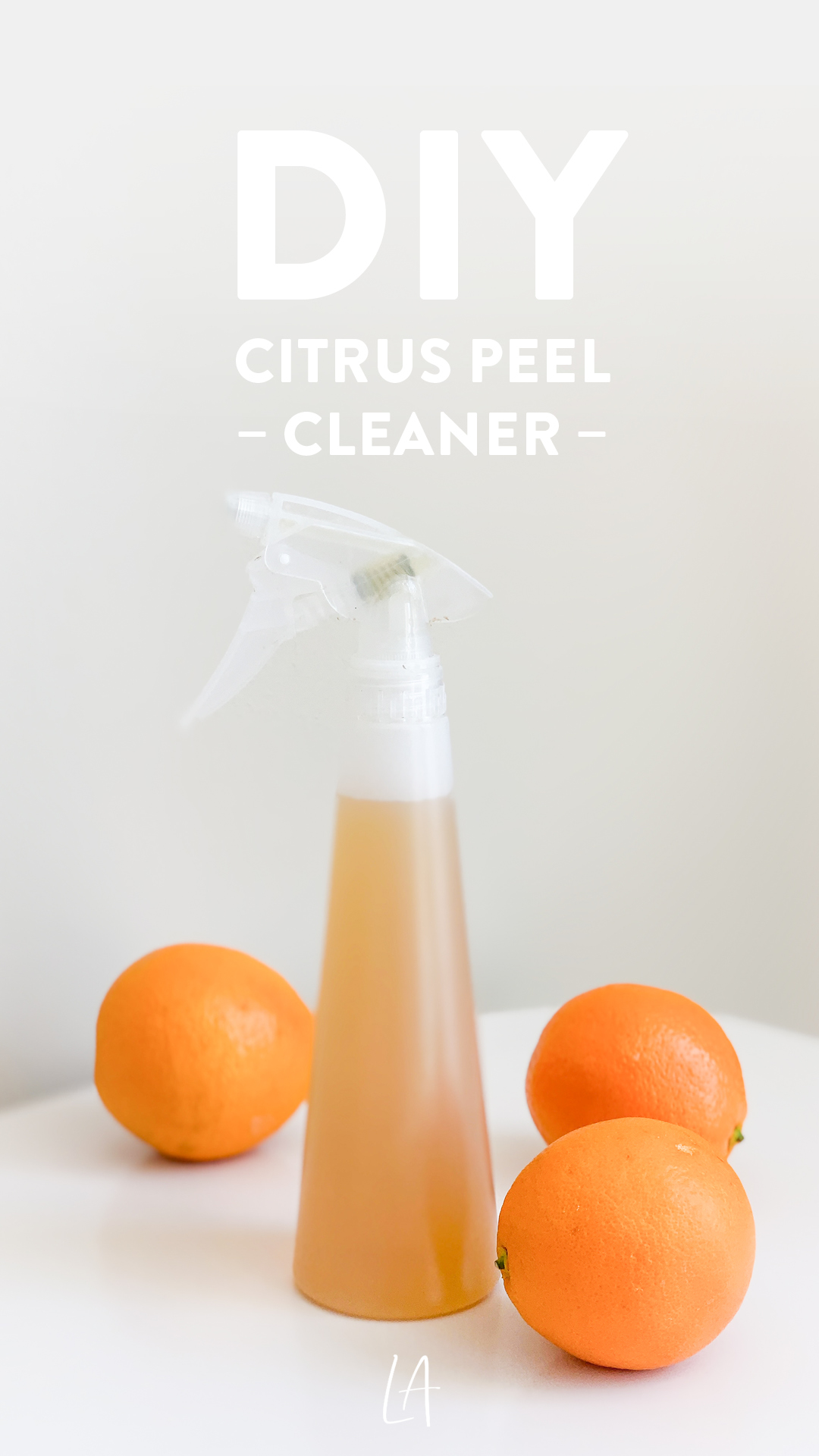 DIY Citrus Peel cleaner