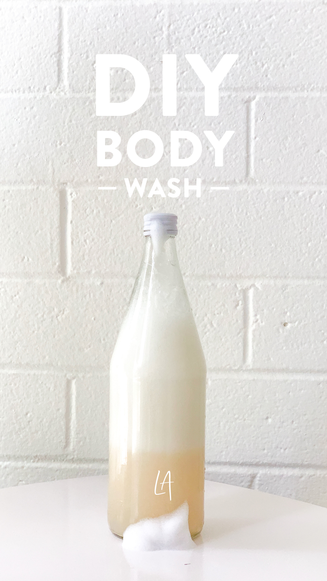 Make your own body wash at home