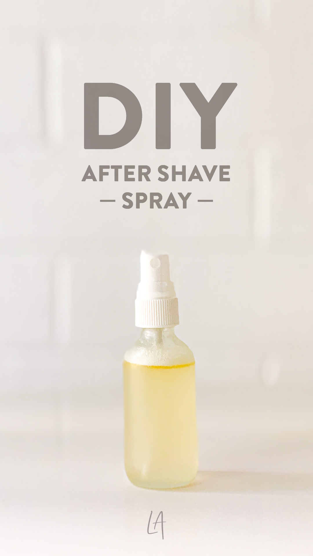 How to make after shave spray