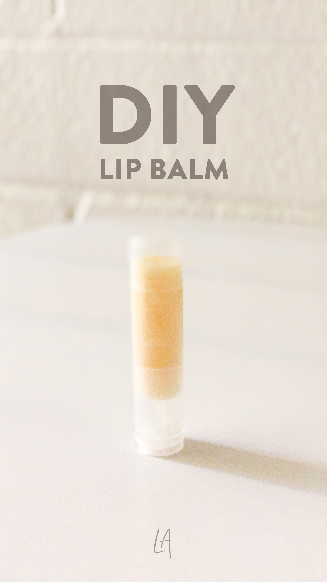 Make your own lip balm at home