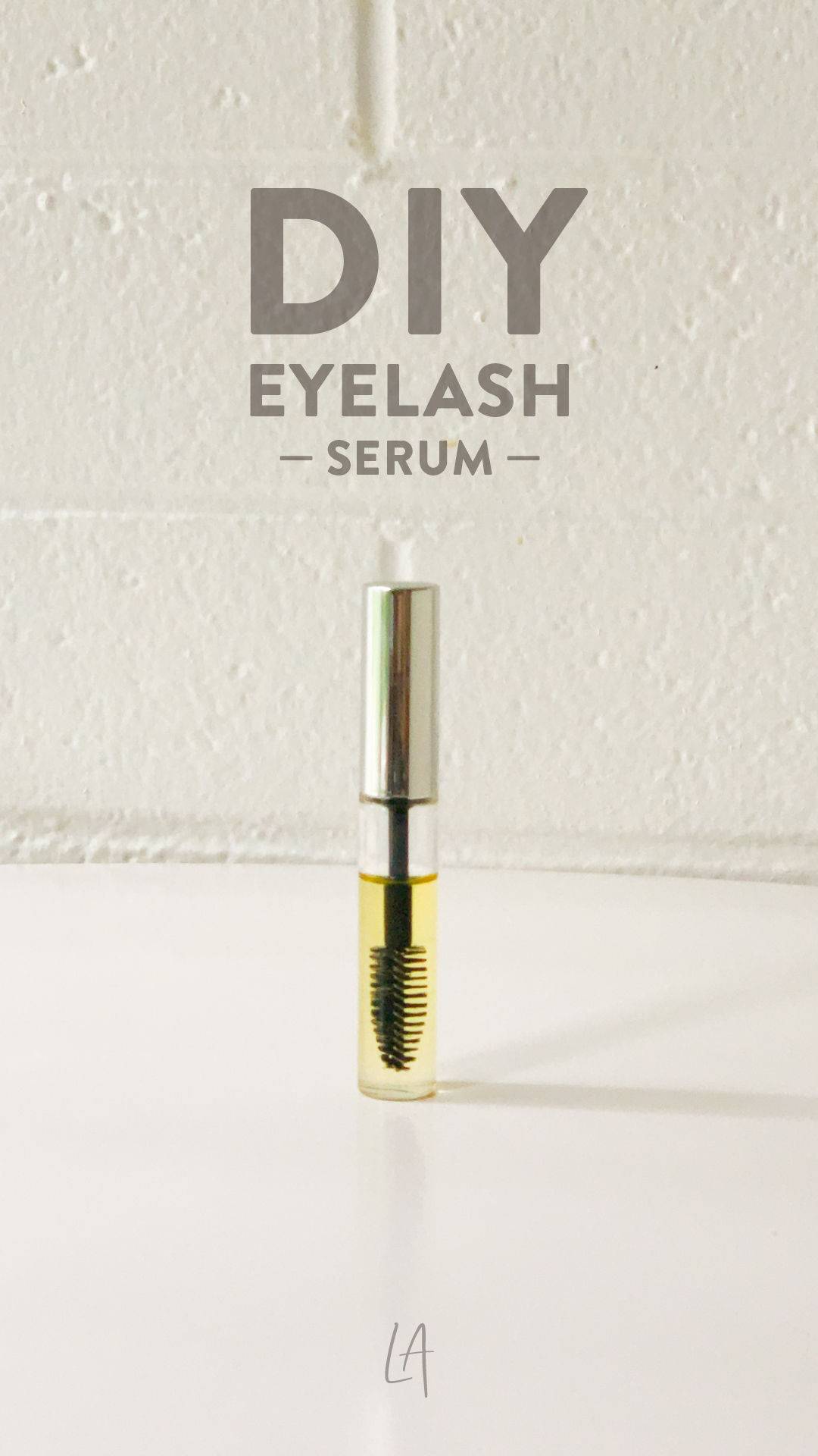 How to make your own eyelash serum