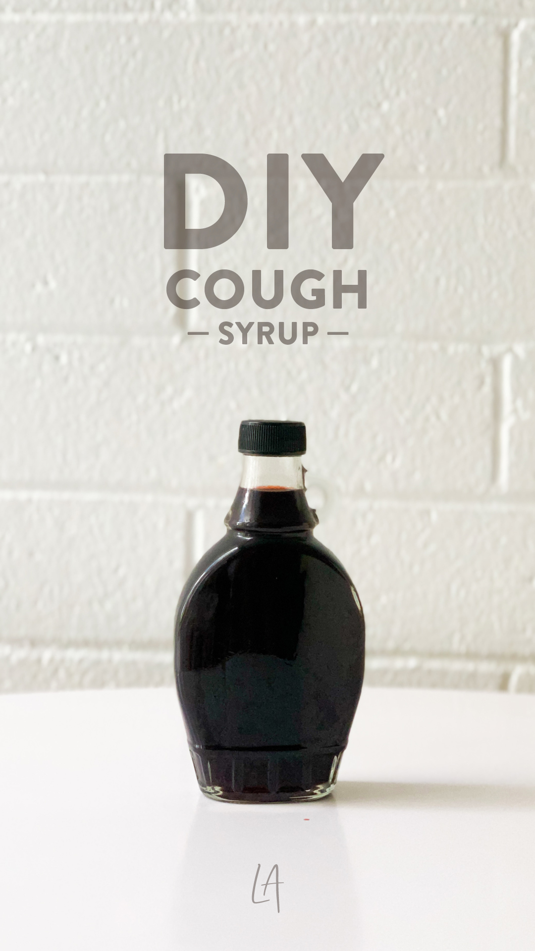 DIY Cough syrup recipe