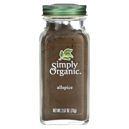2.5oz Organic Kosher Allspice. Comes in a glass jar with a shaker top for easy application.